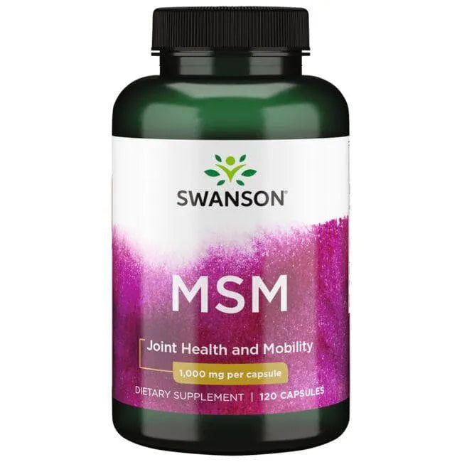 MSM - Sąnariams - 1000 mg - N120 - Swanson - Papildai