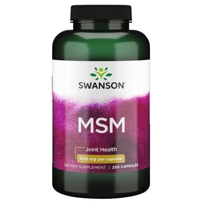 MSM - Sąnariams - 500 mg - N250 - Swanson - Papildai