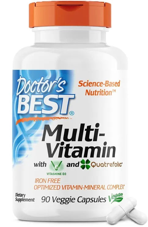 Multi-Vitamin - 90 vcaps - Doctor’s Best - Papildai