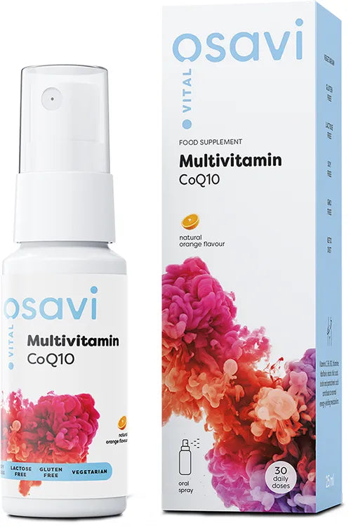 Multivitamin CoQ10 Oral Spray Orange - 25 ml - Osavi - Papildai