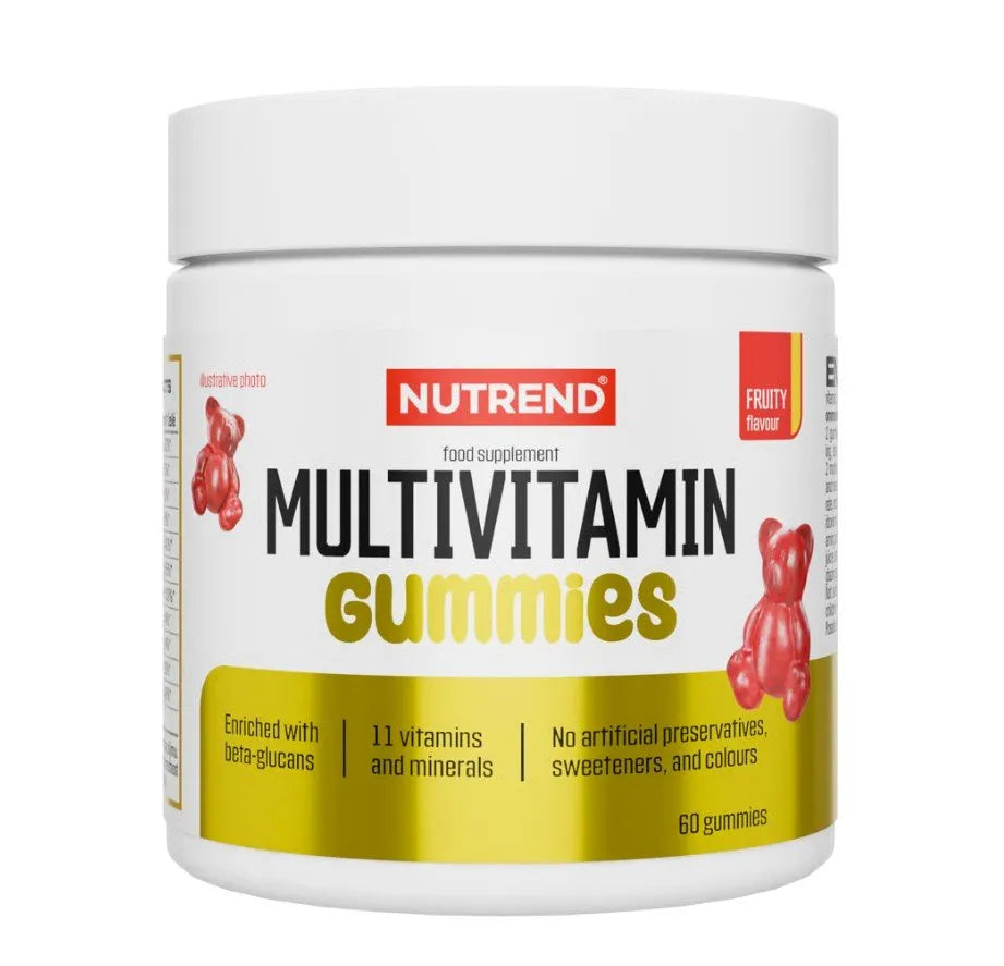 Multivitamin Gummies Fruity - 60 - Nutrend - Sporto papildai