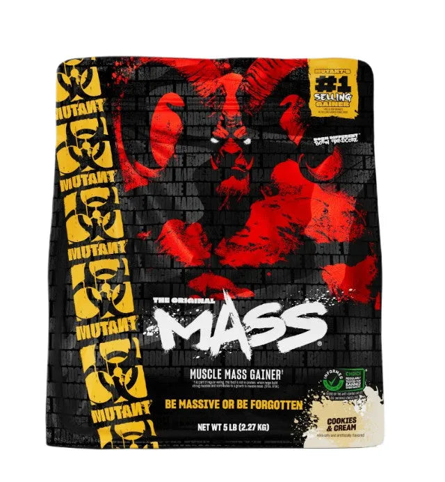 Mutant Mass Cookies & Cream - 2270g - Sporto papildai