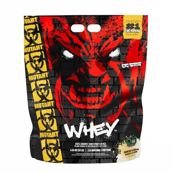 Mutant Whey Cookies & Cream - 4540g - Sporto papildai