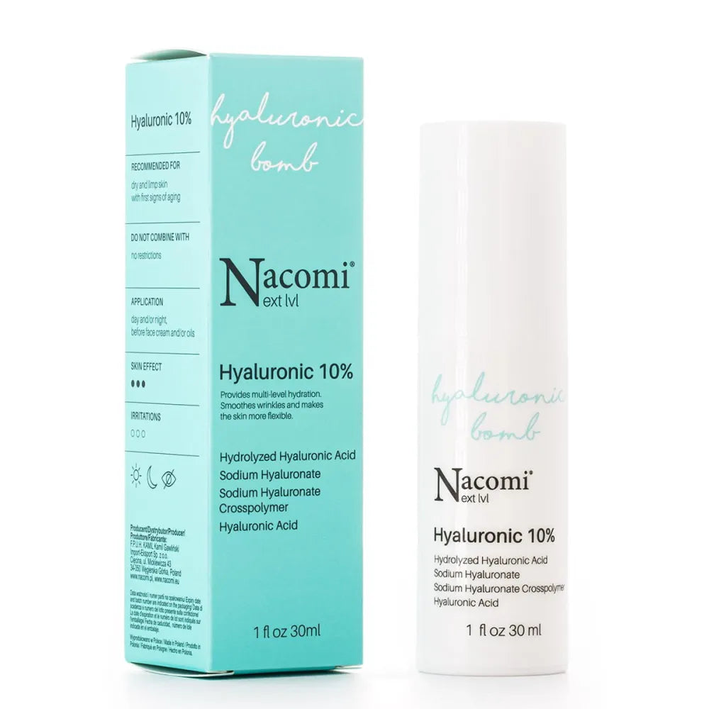 Nacomi Next level Hialurono rūgštis 10% - Kosmetika