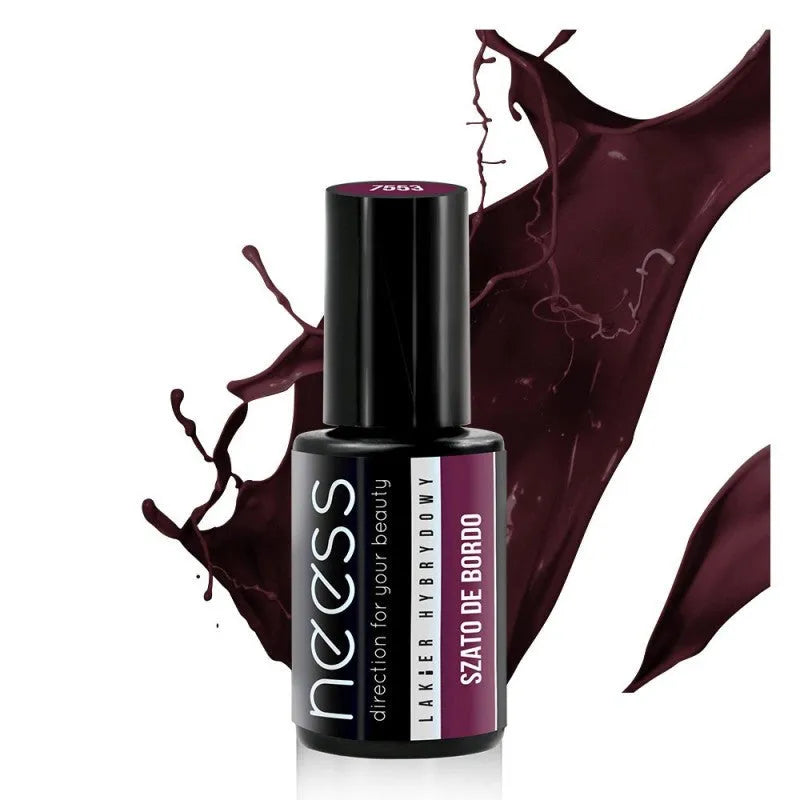 NEESS Hybrid Lacquer 7553 Cherry on the Cake 4ml skaistalai - Kosmetika