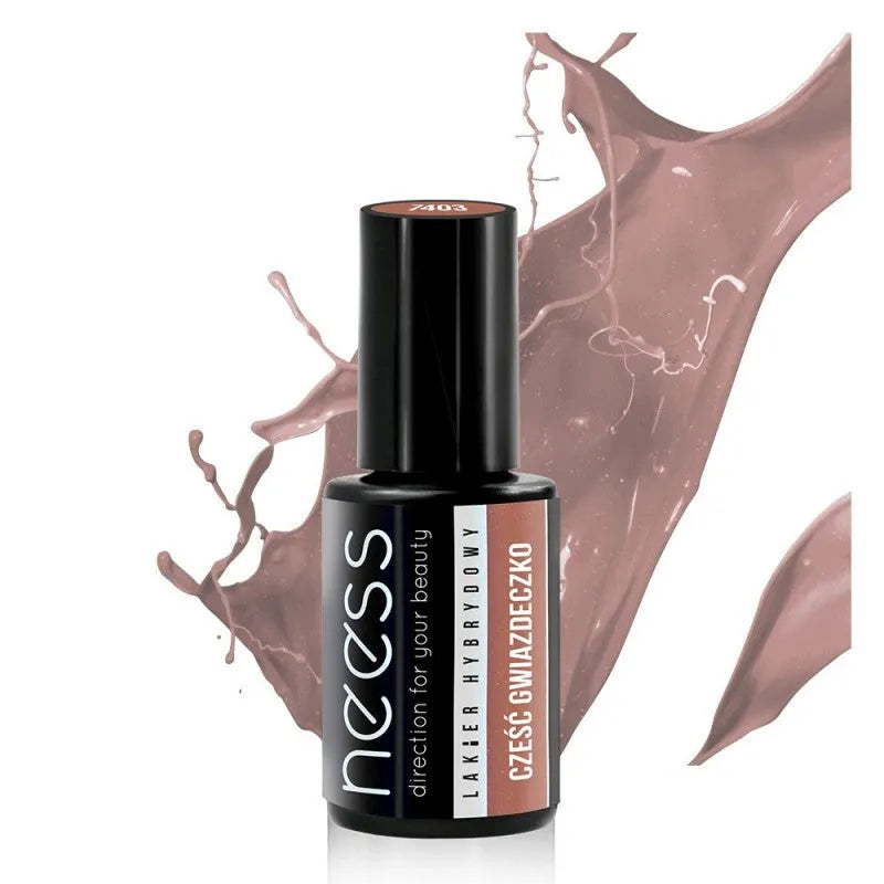 NEESS Hybrid Rubber Lacquer 7403 Labas mažas žvaigžde 4ml - Kosmetika