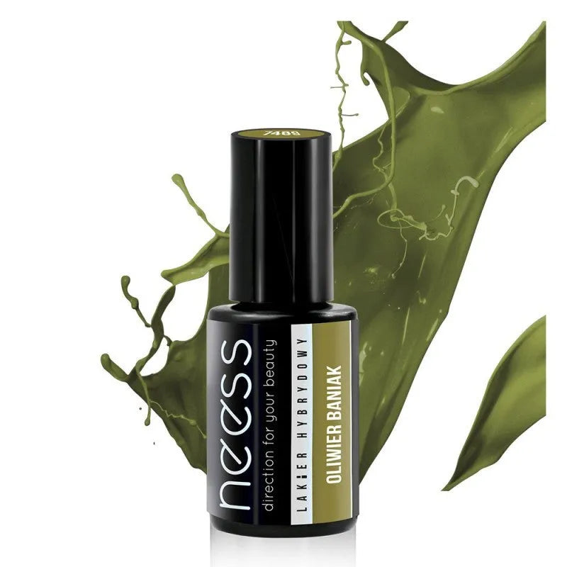NEESS Hybrid Rubber Lacquer 7489 Oliwier Baniak 4ml - Kosmetika