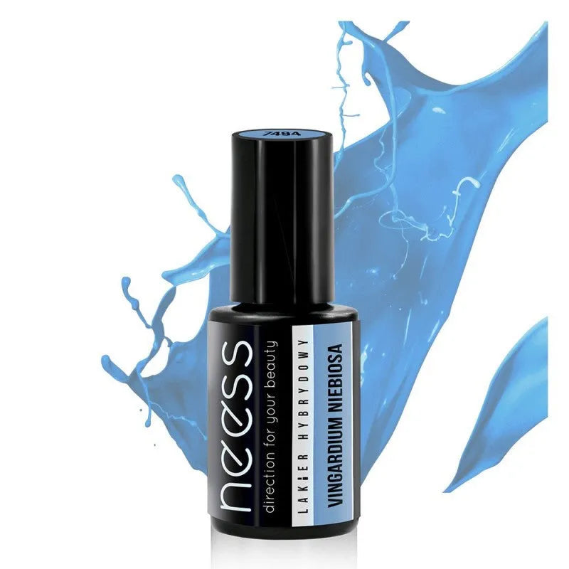 NEESS Hybrid Rubber Lacquer 7494 Vingardium Niebiosa 4ml skaistalai - Kosmetika