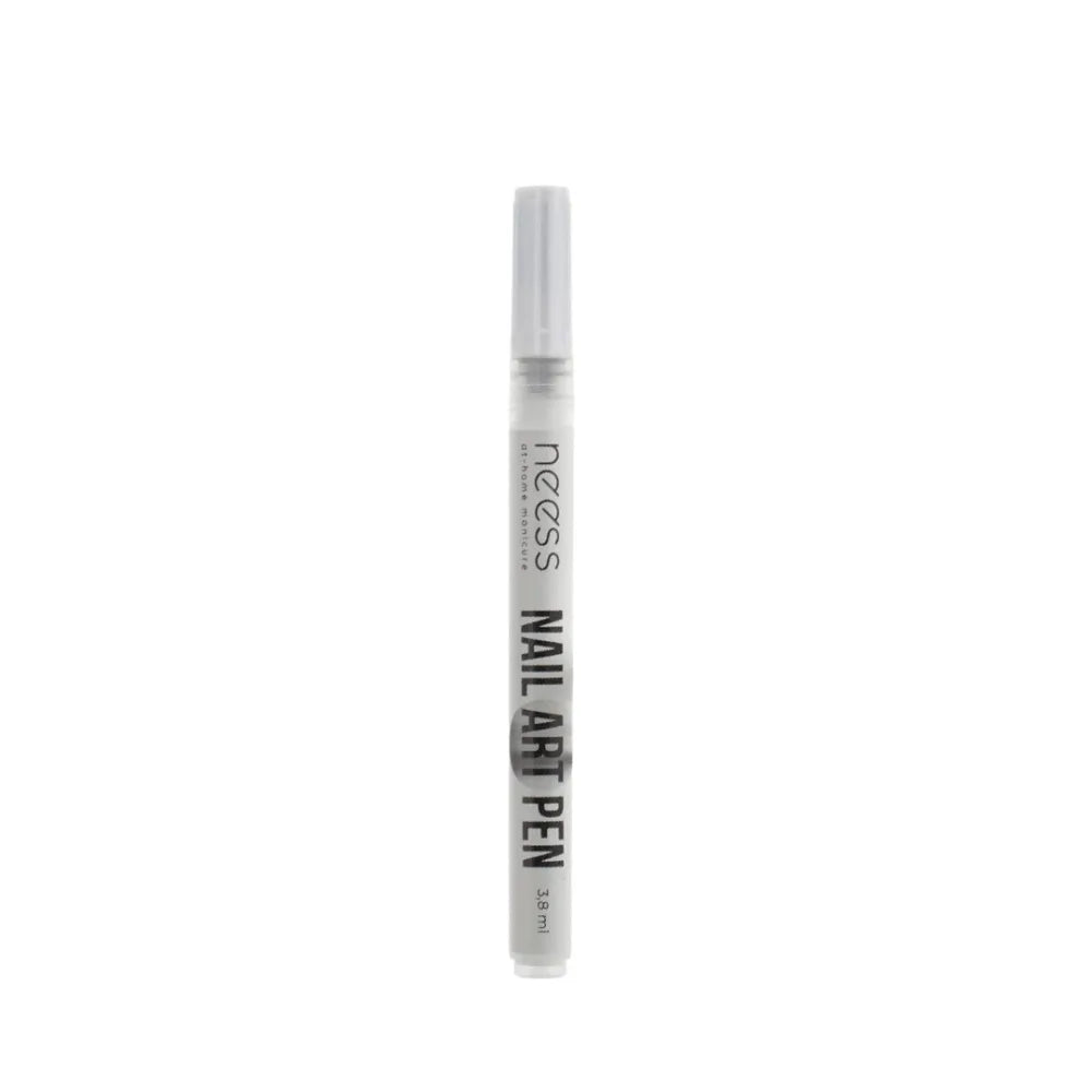 NEESS Nail art Pen acrylic - white - Kosmetika