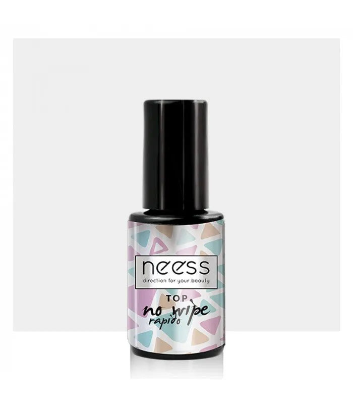 NEESS Top No Wipe Rapid hibridiniam nagų lakui 4ml - Kosmetika