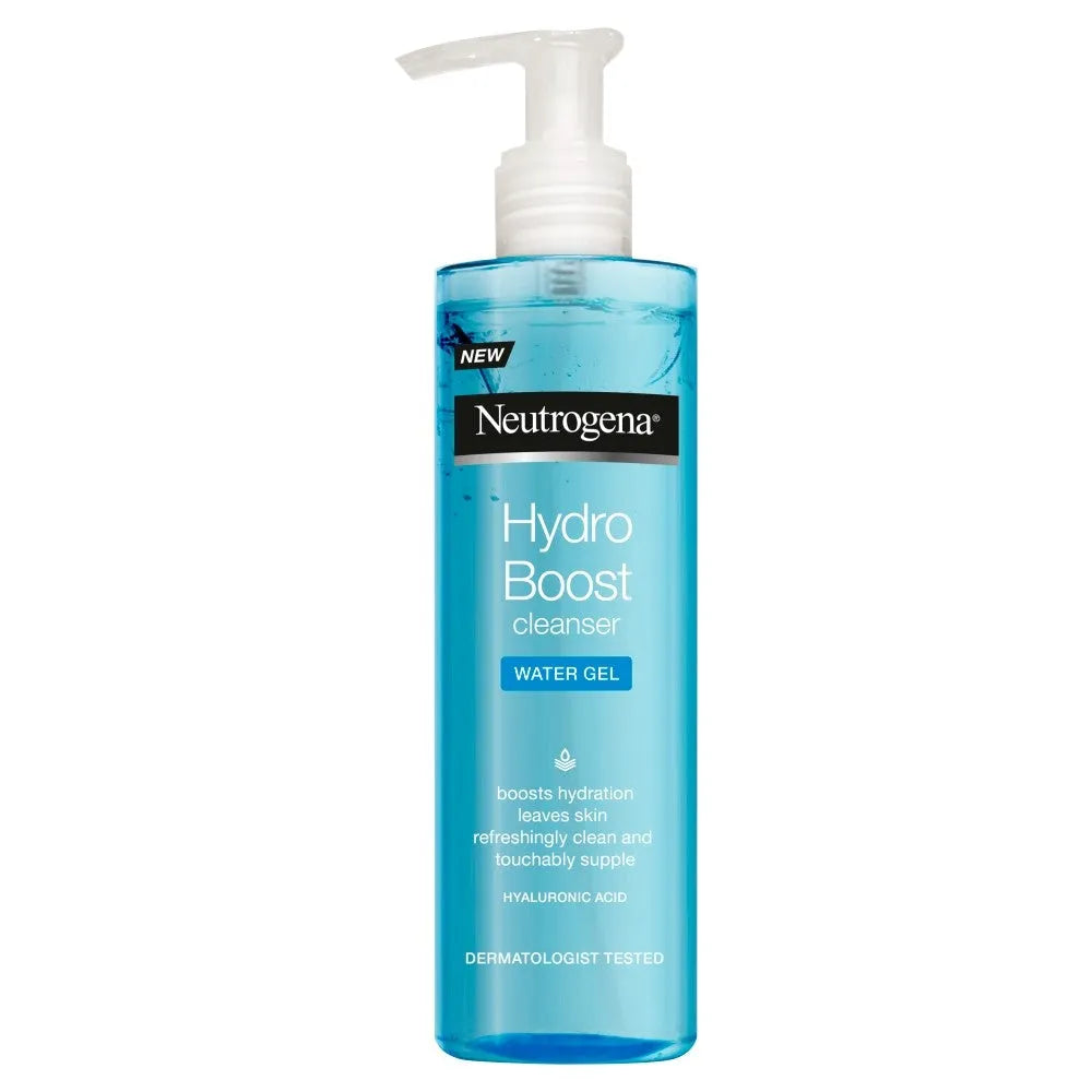 Neutrogena Hydro Boost drėkinantis veido prausiklis gelis sausai odai 200ml - Kosmetika