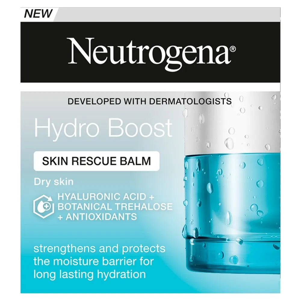 Neutrogena Hydro Boost regeneruojantis balzamas sausai odai 50ml - Kosmetika