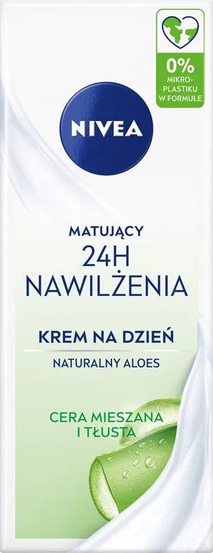 NIVEA 24H Moisturizing Mattifying Face Cream 50 ml - Kosmetika