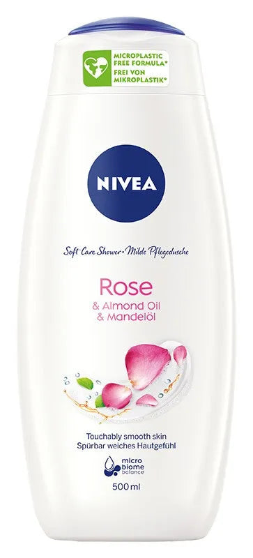 Nivea Care Dušo gelis Priežiūra ir Rožės 500ml - Kosmetika