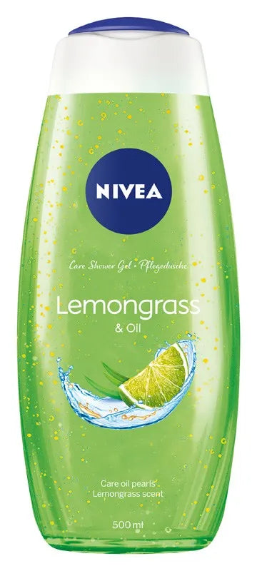 Nivea Care Shower Gel Lemongrass Oil 500ml - Kosmetika