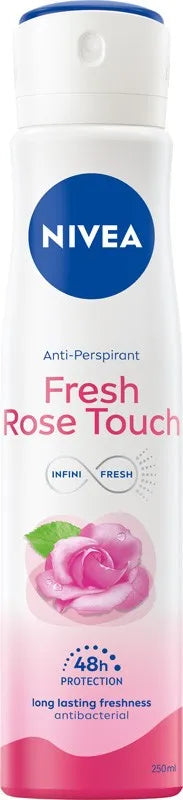 NIVEA DEO 250ml Women’s FRESH ROSE TOUCH Spray - Kosmetika