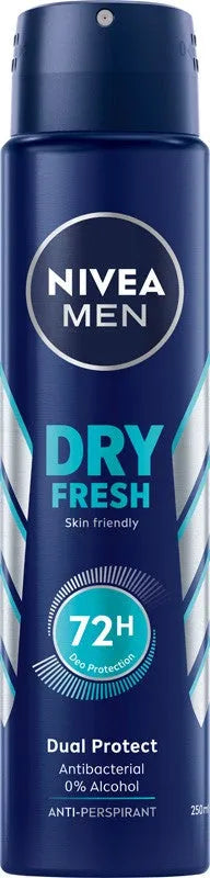Nivea DRY FRESH deodorant spray for men 250ml - Kosmetika