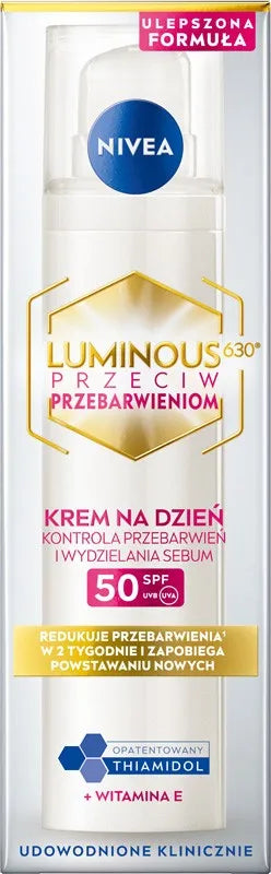 NIVEA Luminous Anti-Pigmentation Day Cream SPF 50 - Kosmetika