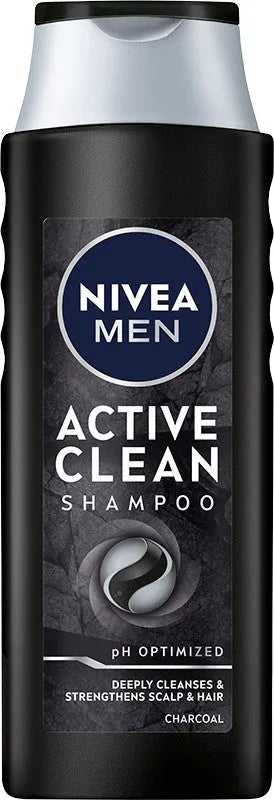 NIVEA Men ACTIVE CLEAN cleansing shampoo 400ml - Kosmetika