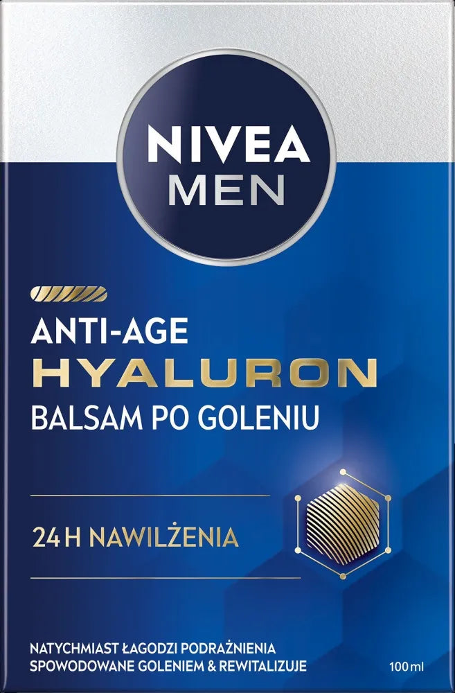 NIVEA Men Hyaluron Aftershave balzamas 100 ml - Kosmetika