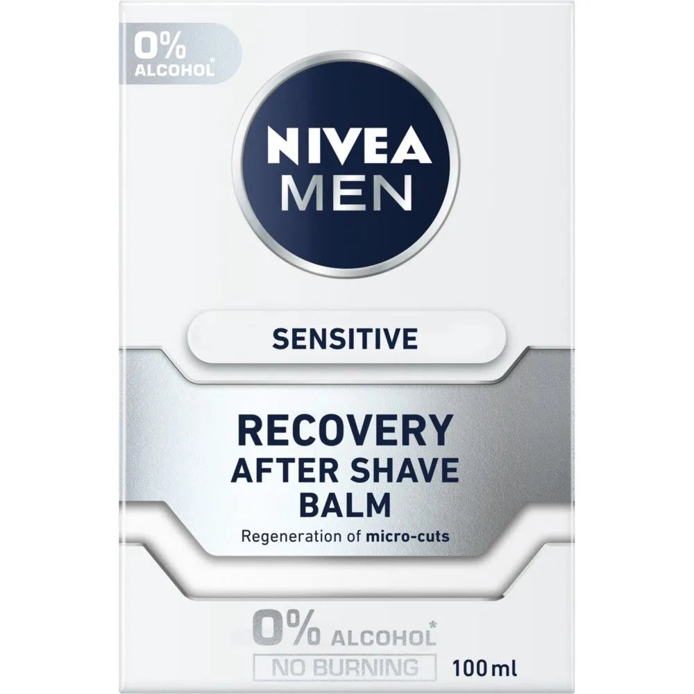 Nivea Men Sensitive Regeneruojantis Po Skustuvo Balsamas ATKŪRIMAS 100ml - Kosmetika