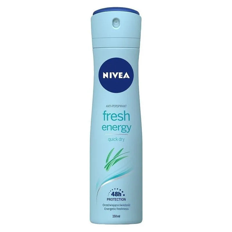 NIVEA Women’s ENERGY FRESH Spray Deodorant 83750 - Kosmetika