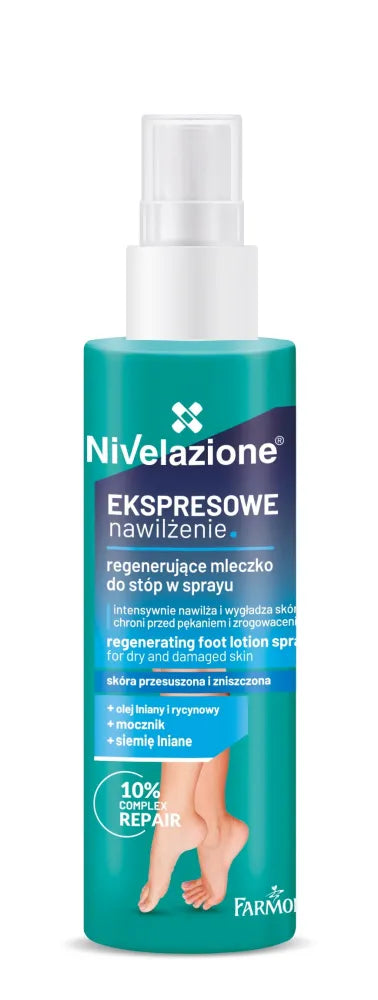 NIVELAZIONE Regenerating foot milk spray 100 ml - Kosmetika