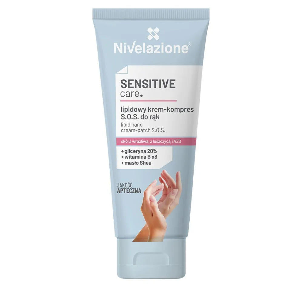 Nivelazione Sensitive Care Lipid S.O.S. cream compress for hands 80 ml - Kosmetika
