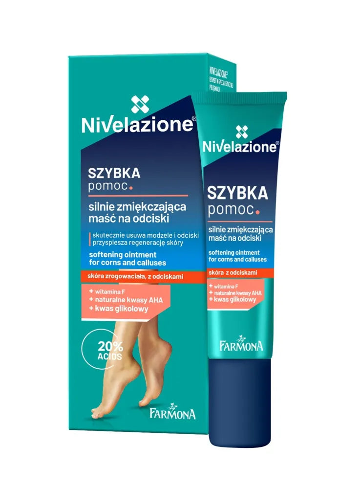 NIVELAZIONE Stipriai suminkštinantis tepalas kukurūzams 15 ml - Kosmetika