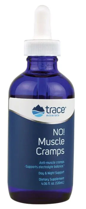 No! Muscle Cramps - 120 ml -Trace Minerals - Papildai