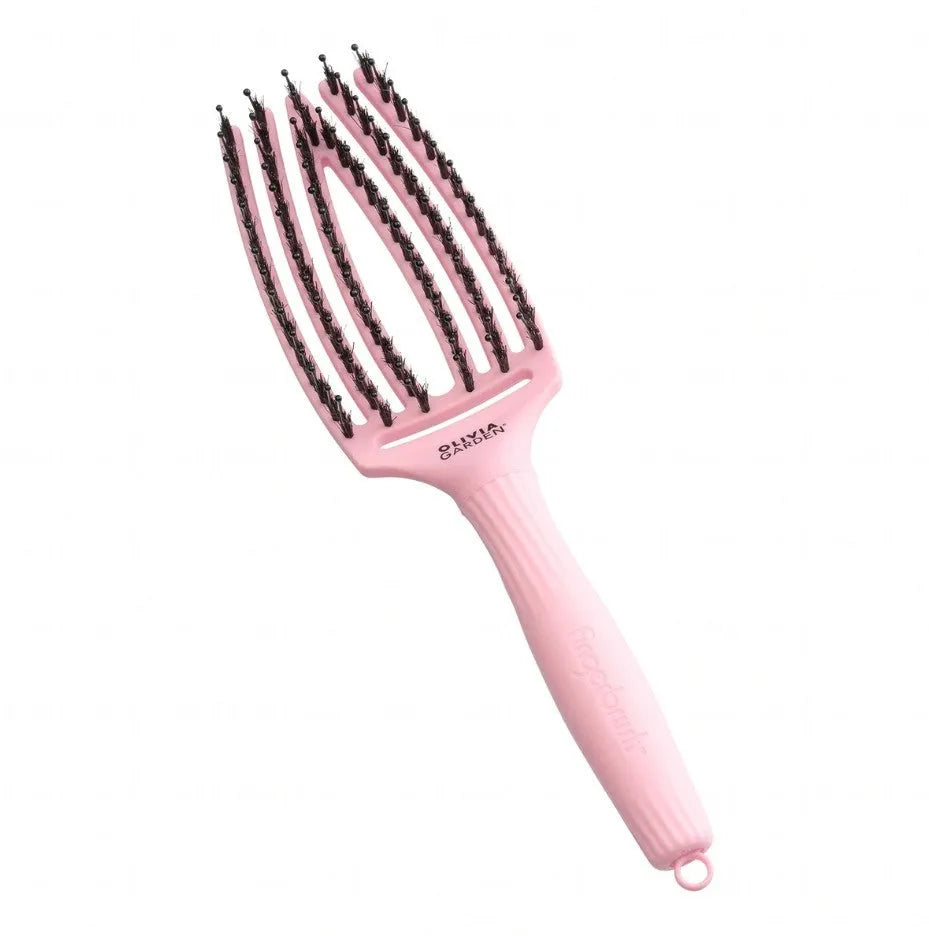 OLIVIA GARDEN Fingerbrush Amazon Jaipur Rose Hairbrush - Kosmetika