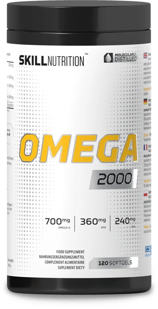 Omega 2000 - 120 softgels - Skill Nutrition - Sporto papildai