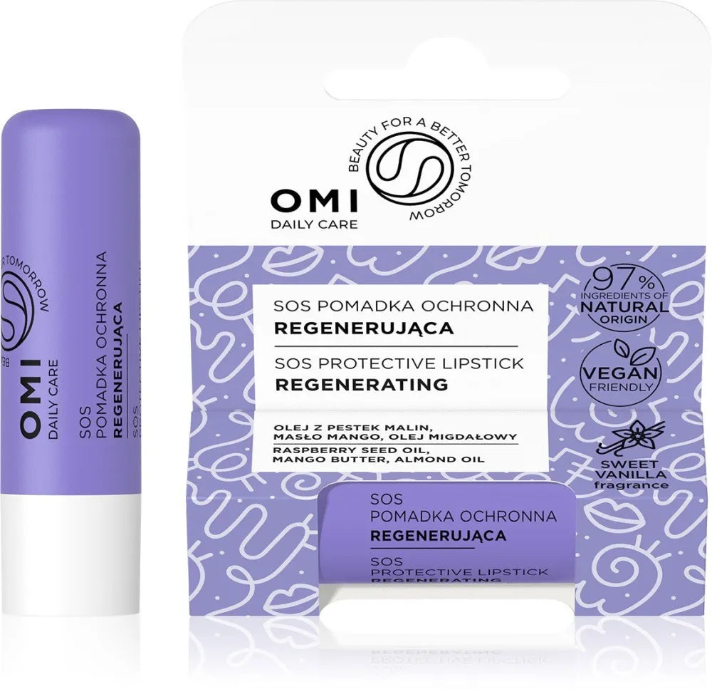 OMI Daily Care SOS Apsauginis-Atstatantis Lūpų Balsamas - Kosmetika