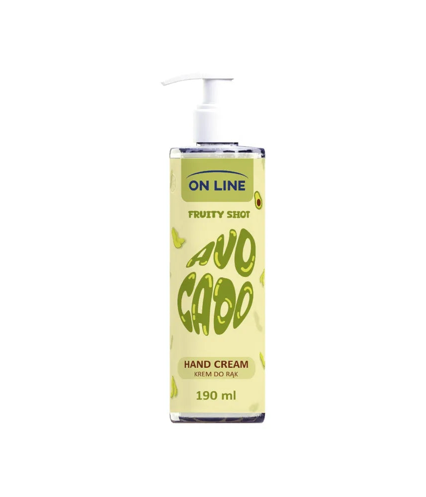 ON LINE Fruity Shot Avocado rankų kremas 190 ml - Kosmetika