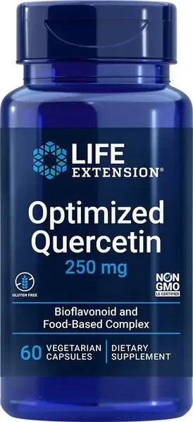 Optimized Quercetin 250mg - 60 vcaps - Life Extension - Papildai