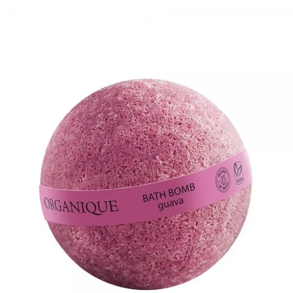 ORGANIQUE Guava vonios kamuolys 170g - Kosmetika