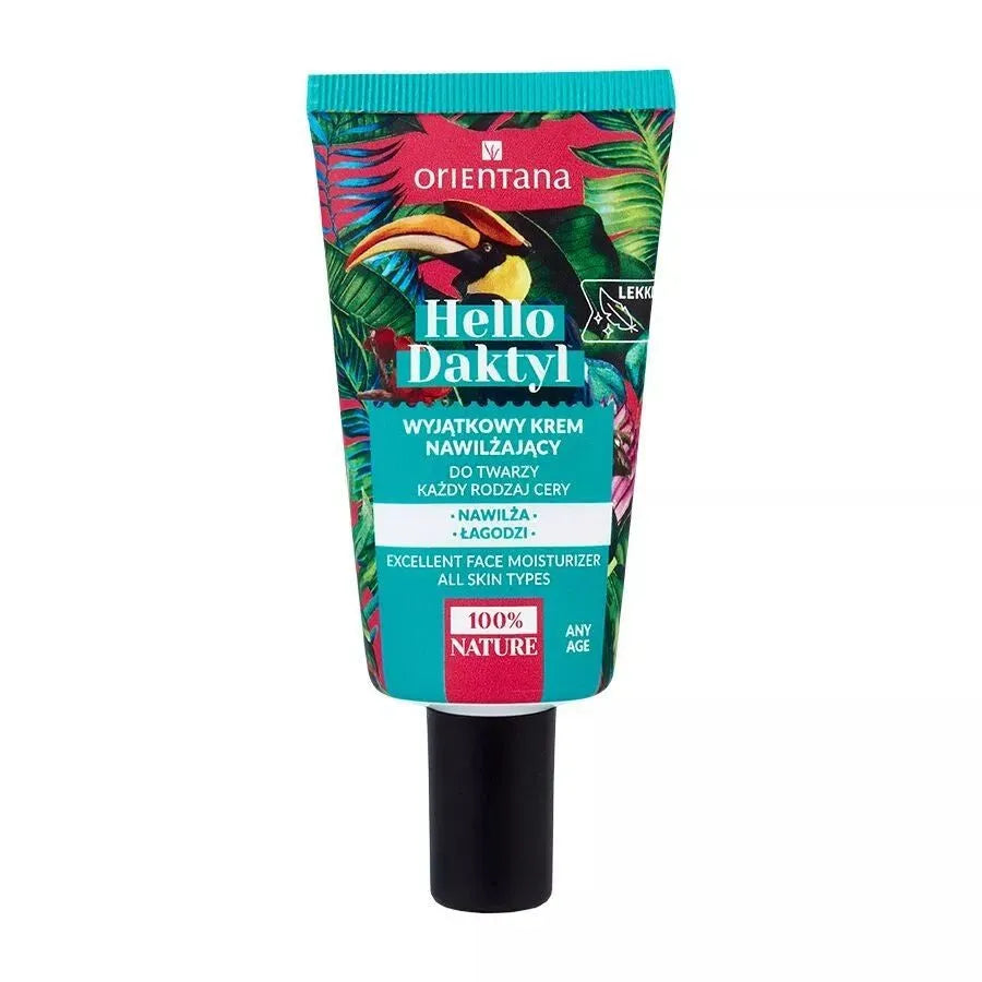 ORIENTANA Hello Daktyl Unikalus Drėkinamasis Veido Kremas 40ml - Kosmetika