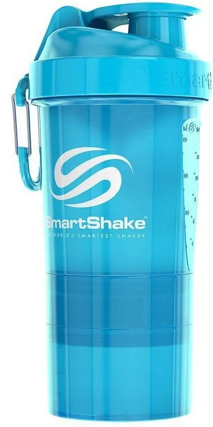 Original2Go Neon Blue - 600 ml - SmartShake - Sporto papildai