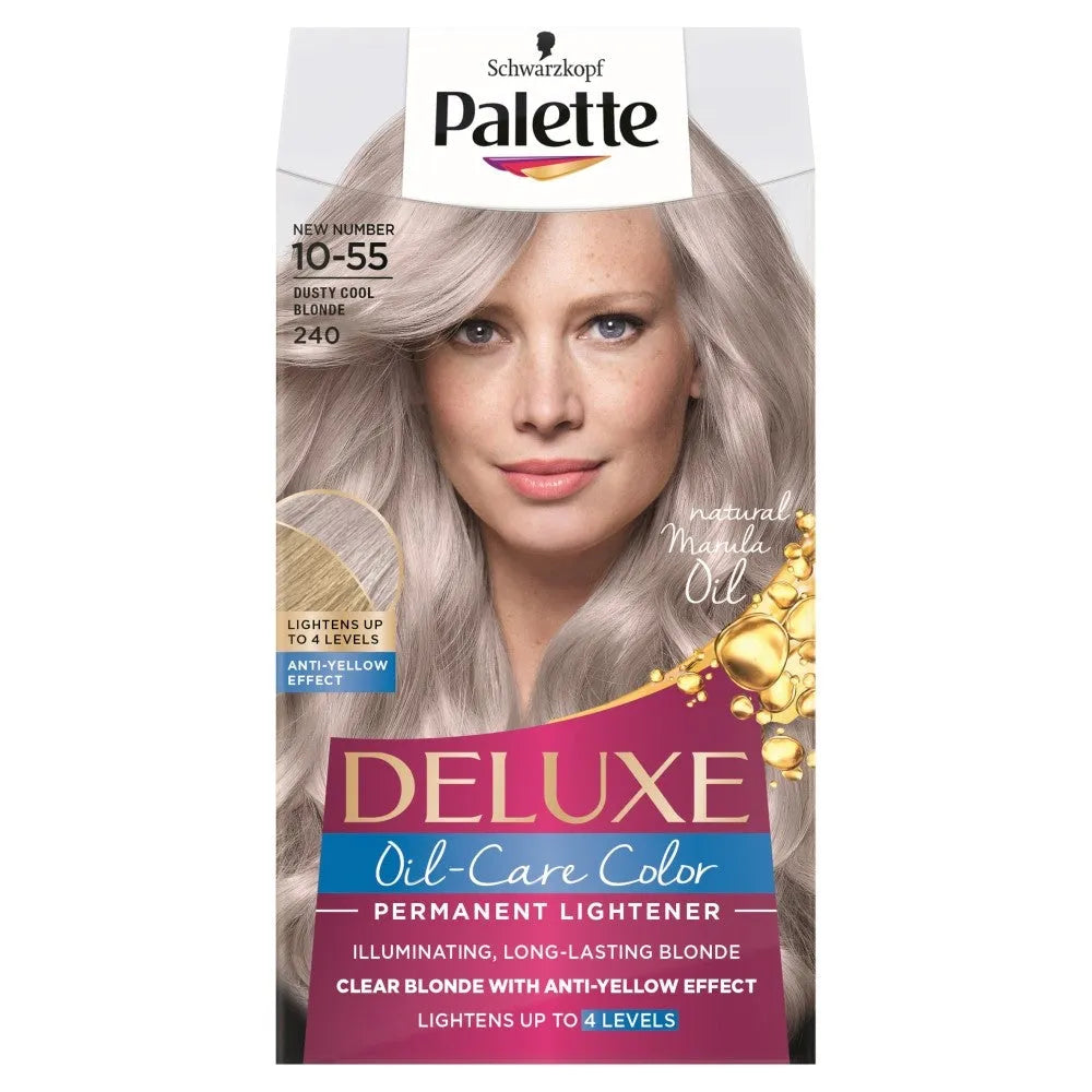 Palette Deluxe Permanent Hair Color Nr. 240 Pelenų Šaltas Šviesus 1vnt. - Kosmetika