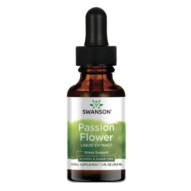 Passion Flower Liquid Extract - Pasiflorų ekstraktas - 29.6 ml - Swanson - Papildai