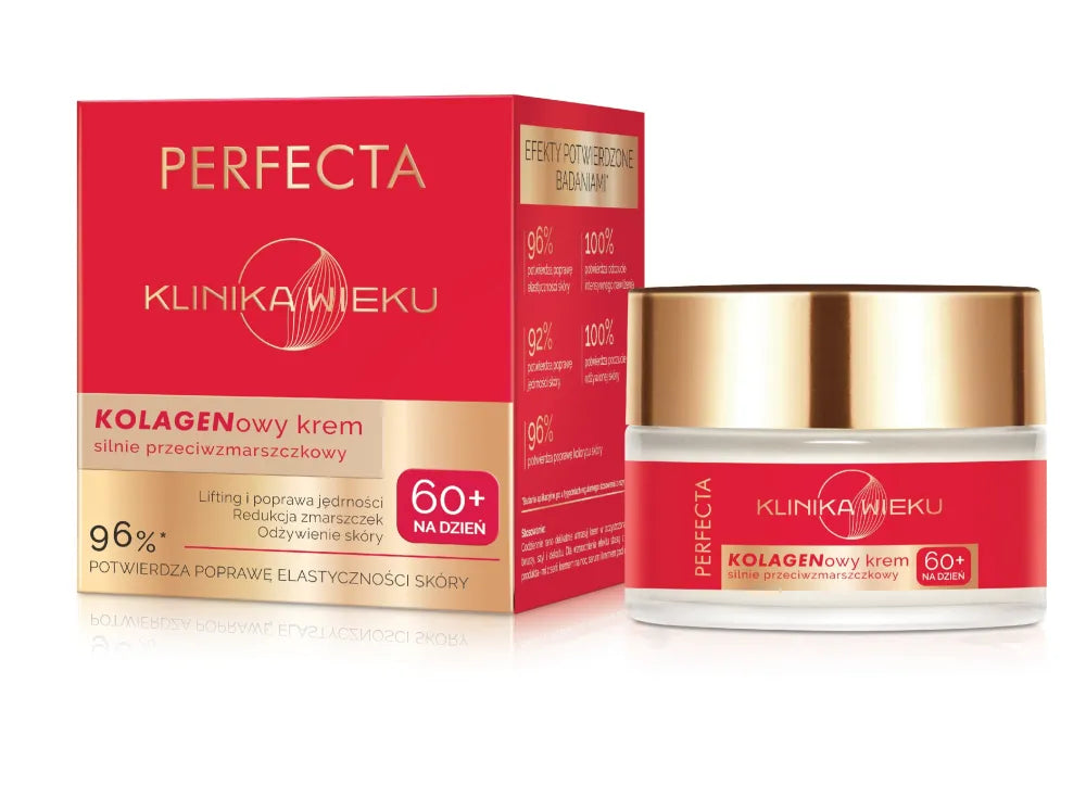 PERFECTA Age Clinic Collagen Strong anti-wrinkle day cream 60+ - Kosmetika
