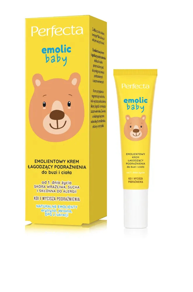 PERFECTA Emolic Baby Emollient Soothing Cream for face and body 20 ml - Kosmetika