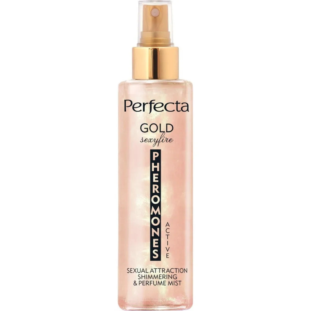 Perfecta Pheromones Aktyvus Kvepiantis Kūno Purškiklis Gold Sexyfire 200ml - Kosmetika