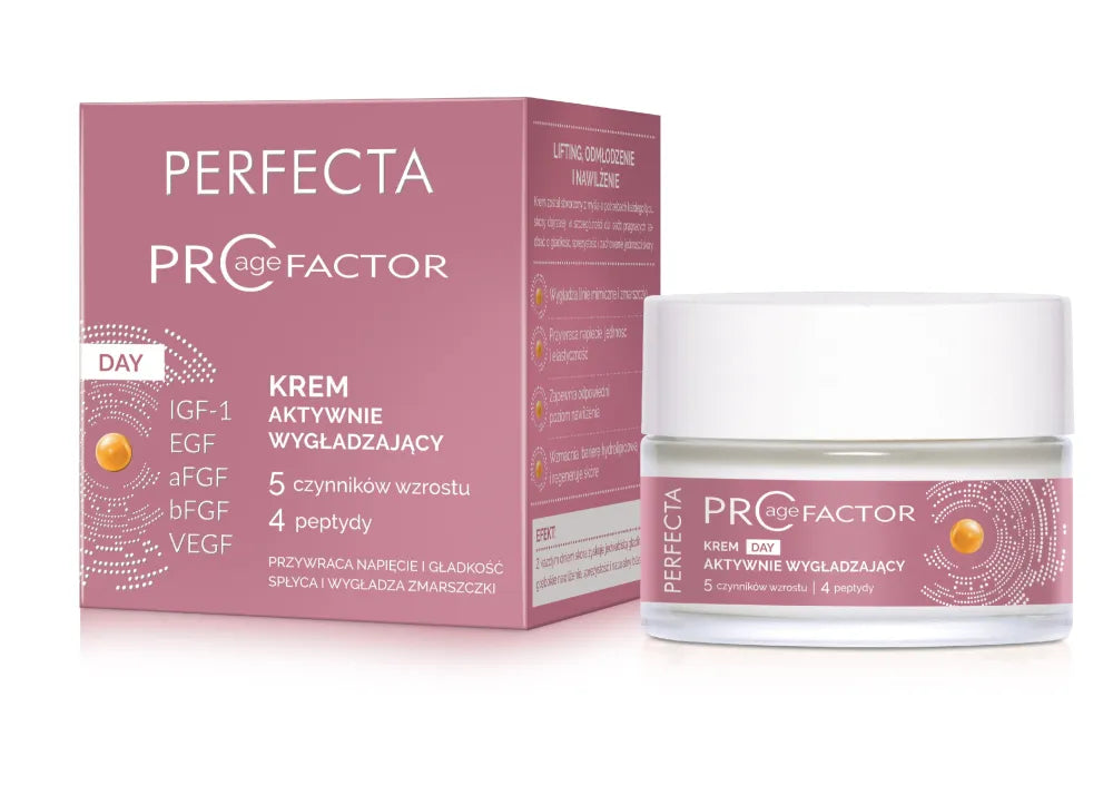 PERFECTA ProAgeFactor Active smoothing day cream - Kosmetika
