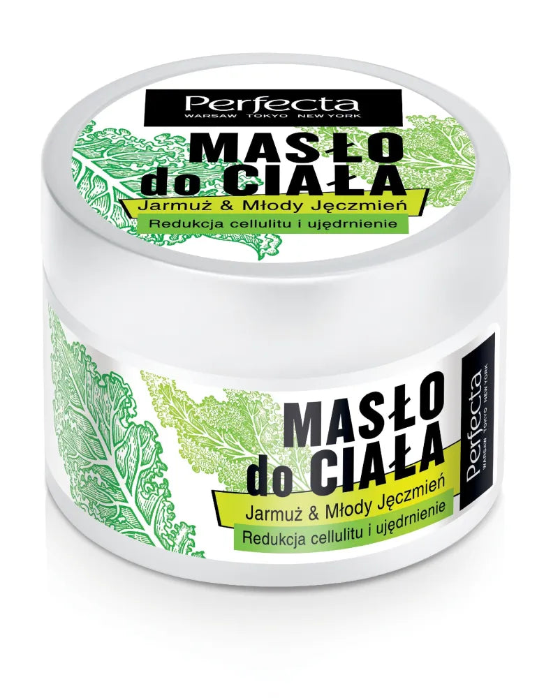 Perfecta Spa Kale & Young Barley body butter - celiulito mažinimas ir stangrinimas 225g - Kosmetika