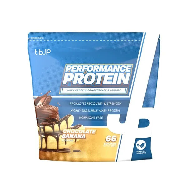 Performance Protein Smooth Chocolate Caramel Nut - 2000g - Trained by JP - Sporto papildai