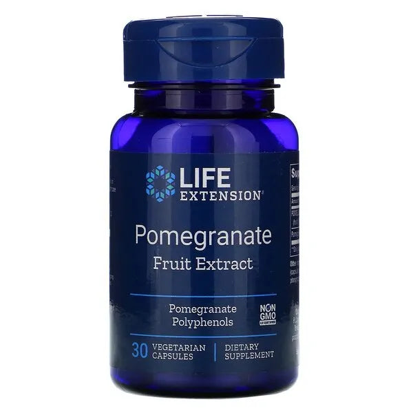 Pomegranate Fruit Extract - 30 vcaps - Life Extension - Papildai
