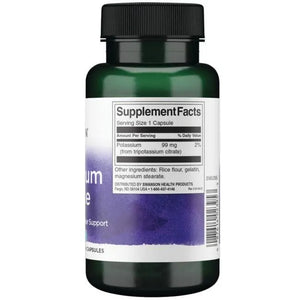 Potassium Citrate - Kalio citratas - 99 mg - N120 - Swanson - Papildai