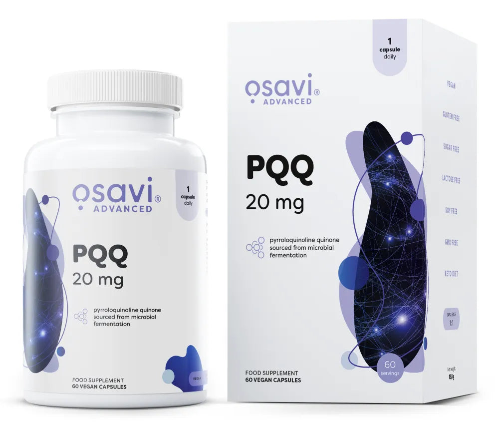 PQQ 20mg - 60 vegan caps - Osavi - Papildai