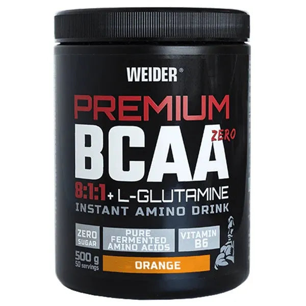 Premium BCAA Zero Orange - 500g - Weider - Sporta piedevas